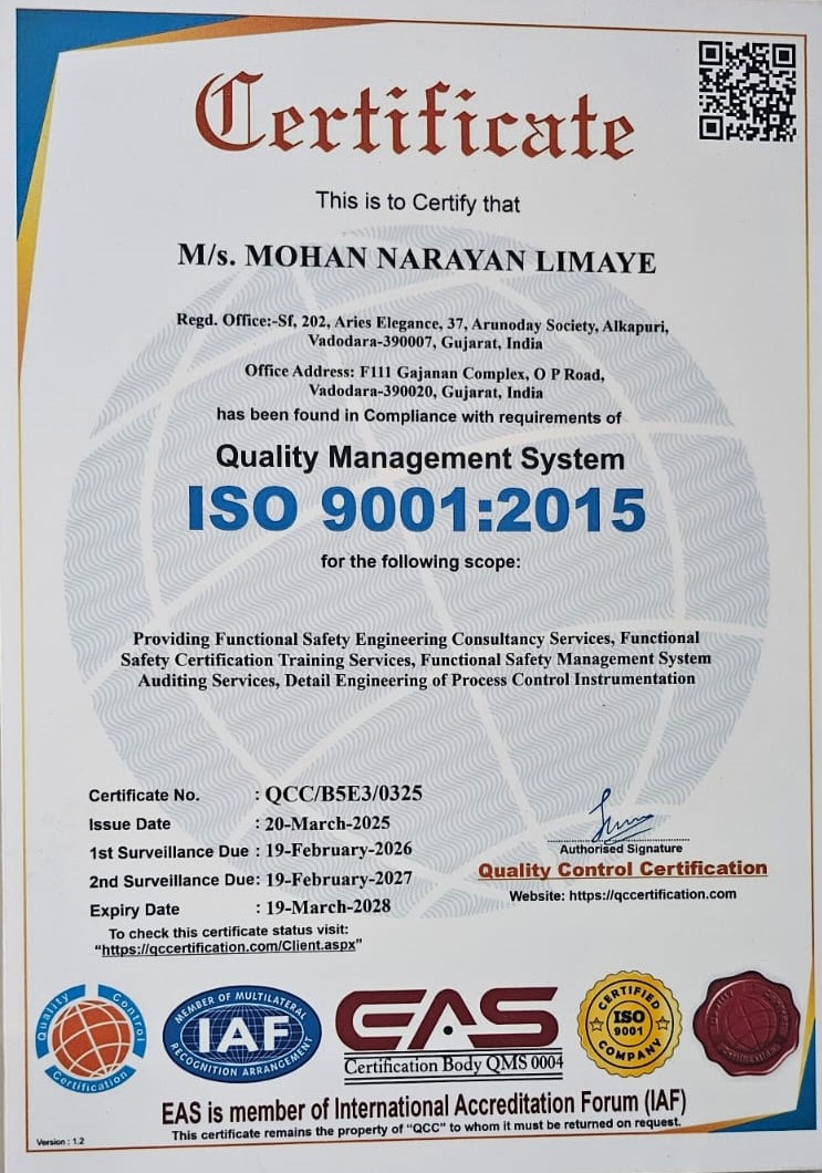 ISO 9001:2015 Certification